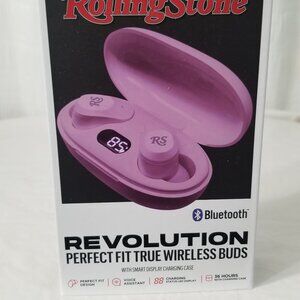 Rolling Stone Bluetooth wireless buds Revolution Perfect Fit True Brand New